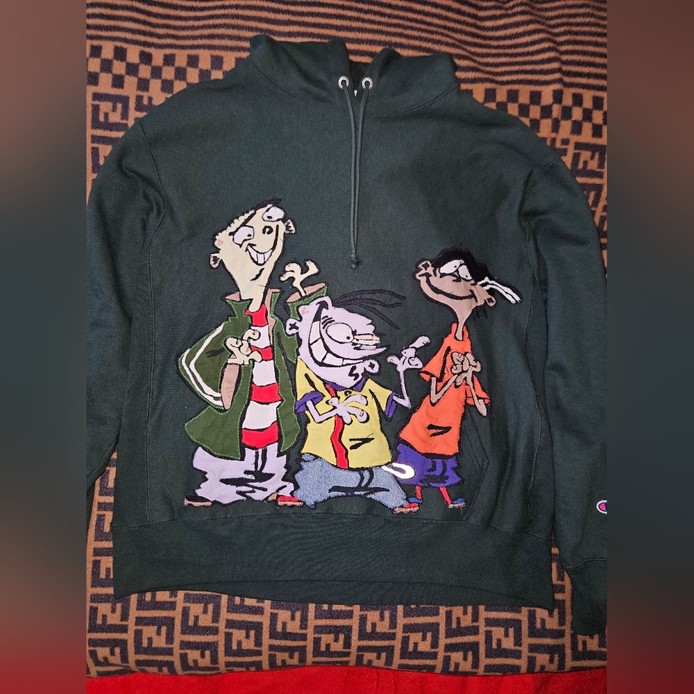 Ed, Edd n Eddy custom champion hoodie